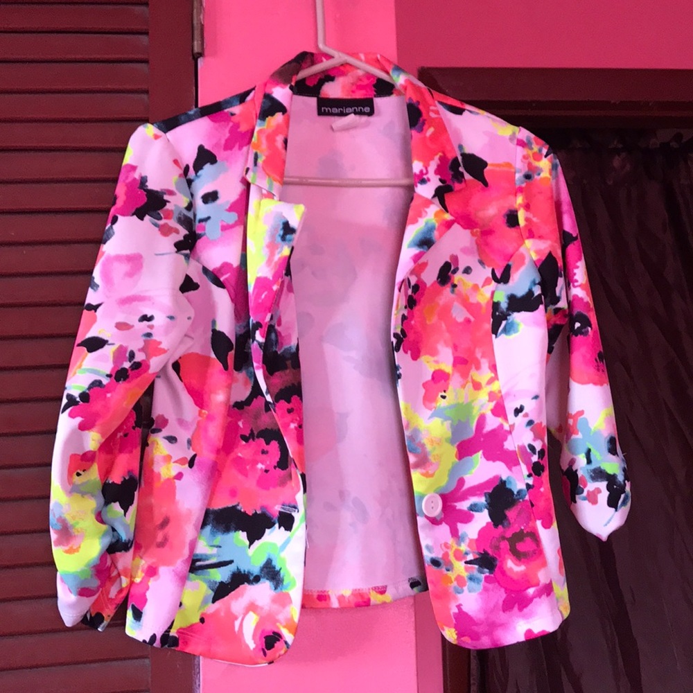 Colorful blazer